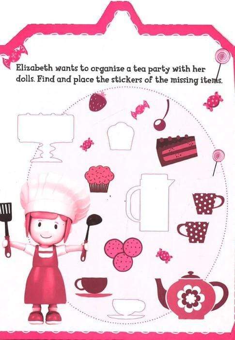My Pink Doll's House Sticker Book - I Love Pink!