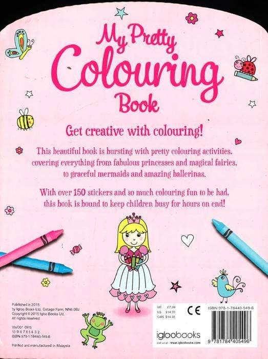 My Pretty Pink Colouring Book