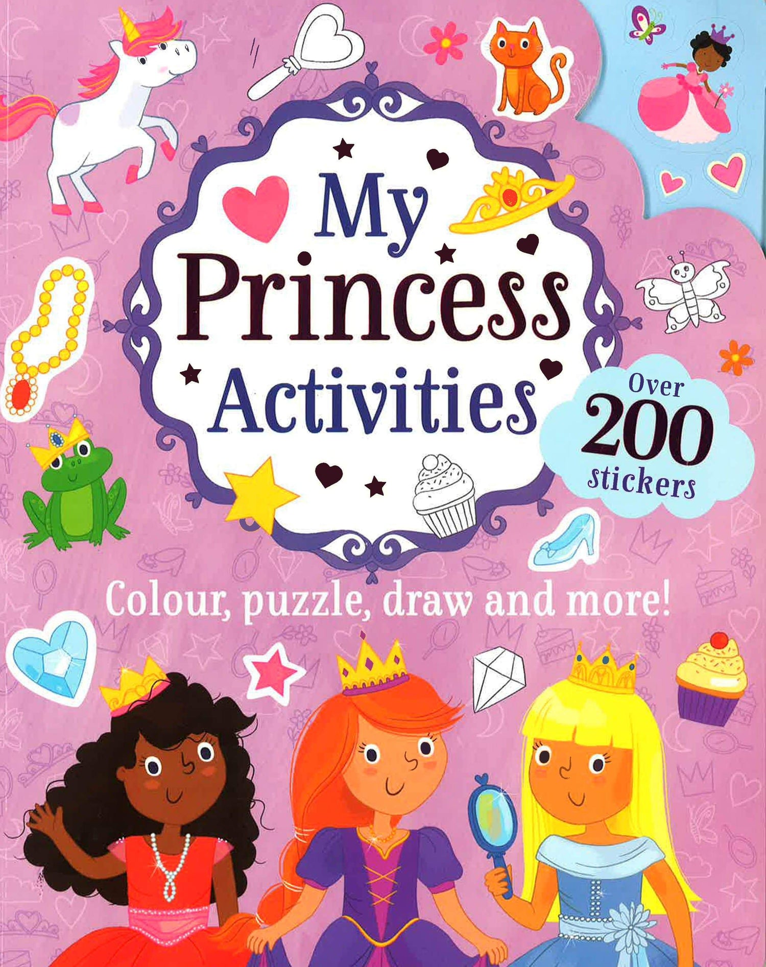 My Princess Activities: Colour, Puzzle, Draw and More!