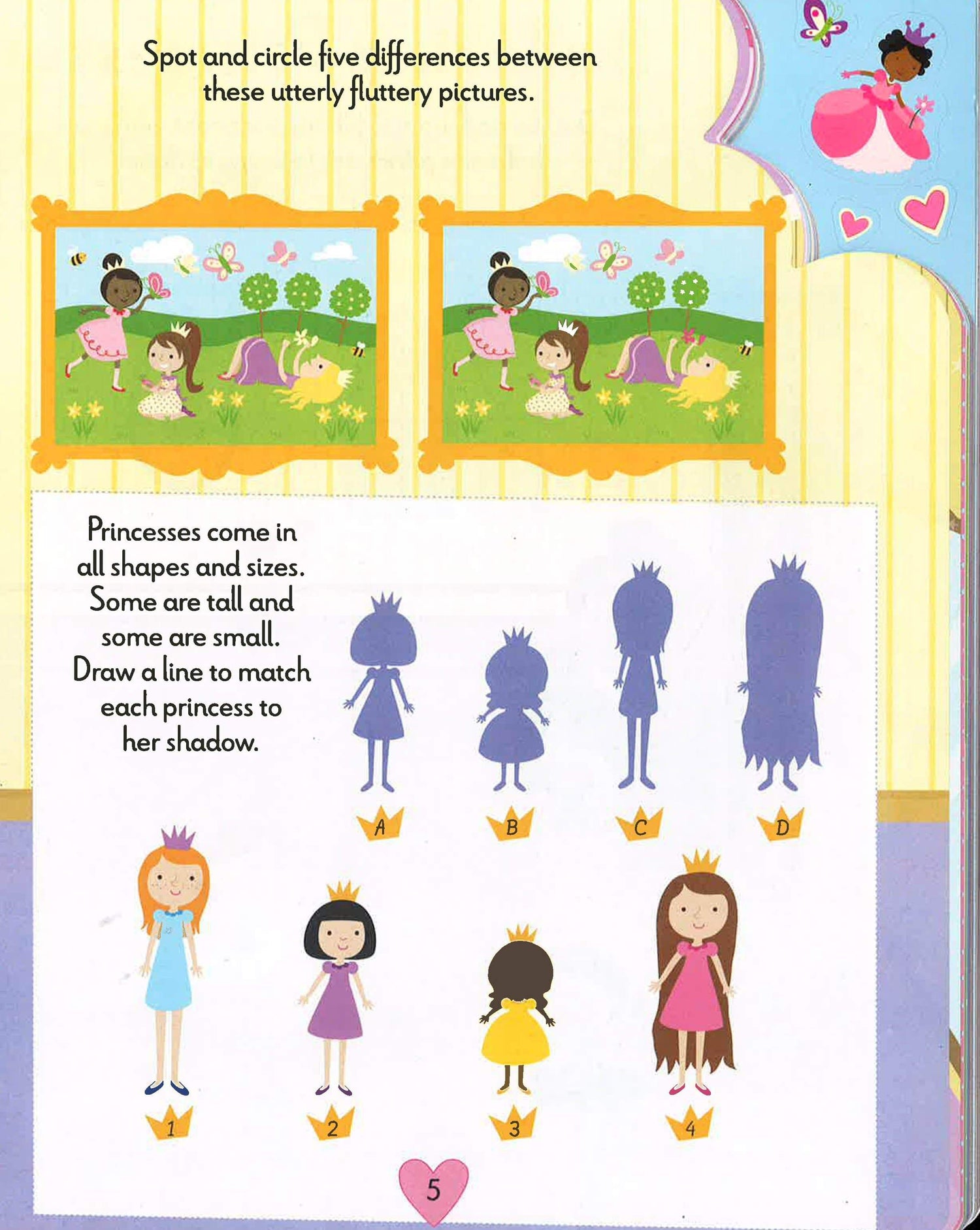 My Princess Activities: Colour, Puzzle, Draw and More!