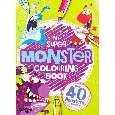 My Super Monster Colouring Book