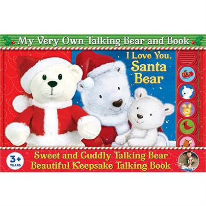 My Very Own Talking Christmas Bear and Sound Book