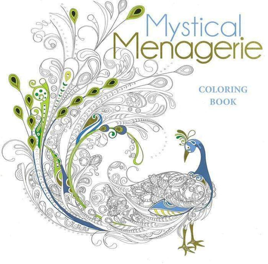 Mystical Menagerie Coloring Book