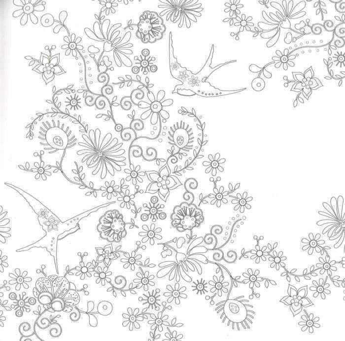 Mystical Menagerie Coloring Book