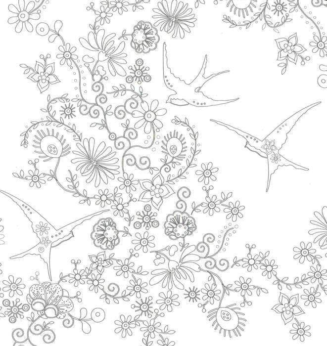 Mystical Menagerie Coloring Book