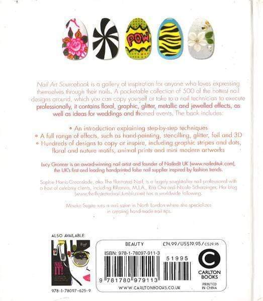 Nail Art Sourcebook: Over 500 Designs For Fingertip Fashions (Hb)