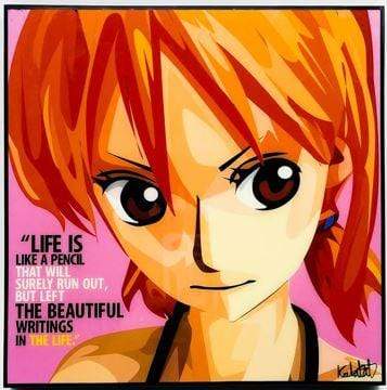 NAMI: LIFE IS LIKE A PENCIL POP ART (10'X10')