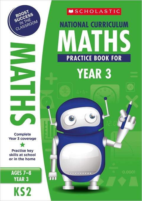 National Curriculum Maths Practive Book For Ages 7-8 (Year 3)