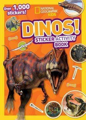 National Geographic Kids: Dinos Sticker Activity Book