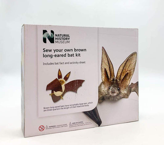 National History Museum - Brown Long Eared Bat Kit - Boxed Kit (24.5 X 20 X 5 Cm)