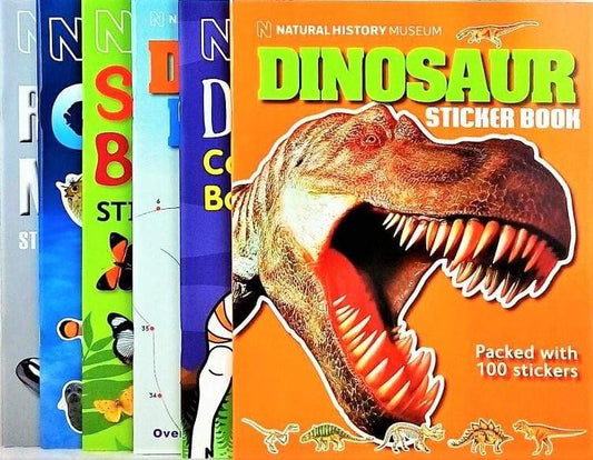 Natural History Museum Activity Book (6 Books)