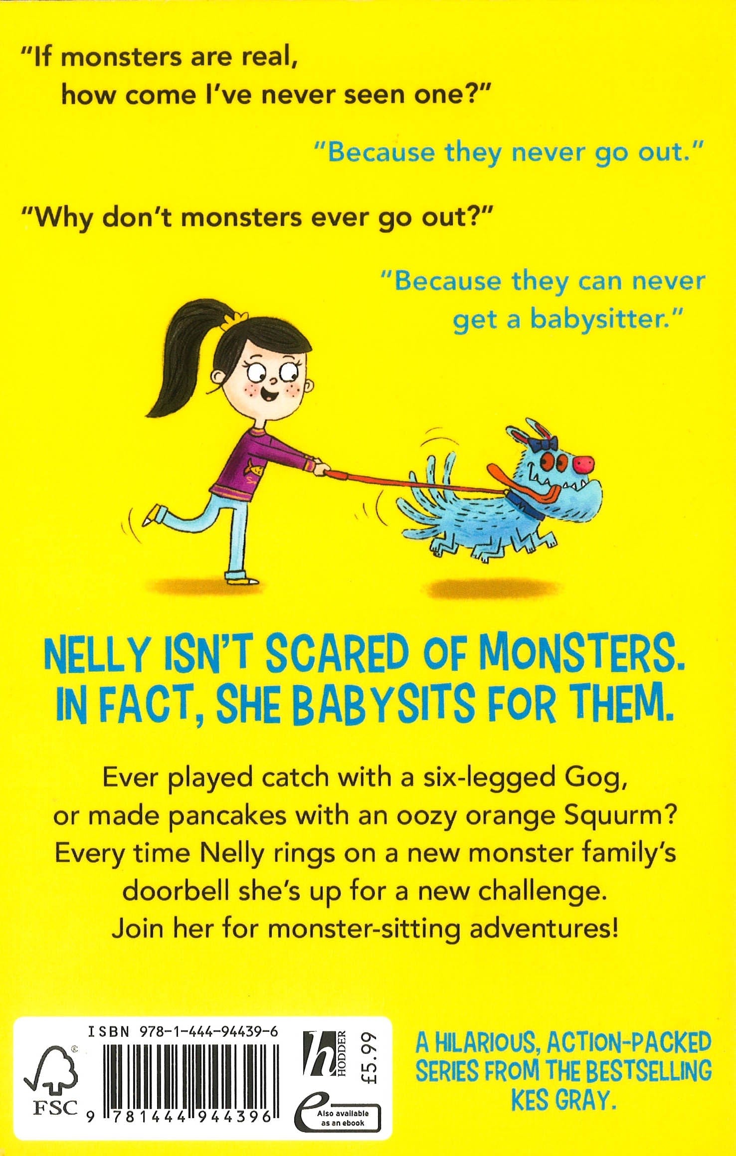 Nelly The Monster Sitter: The Grerks At No. 55: Book 1
