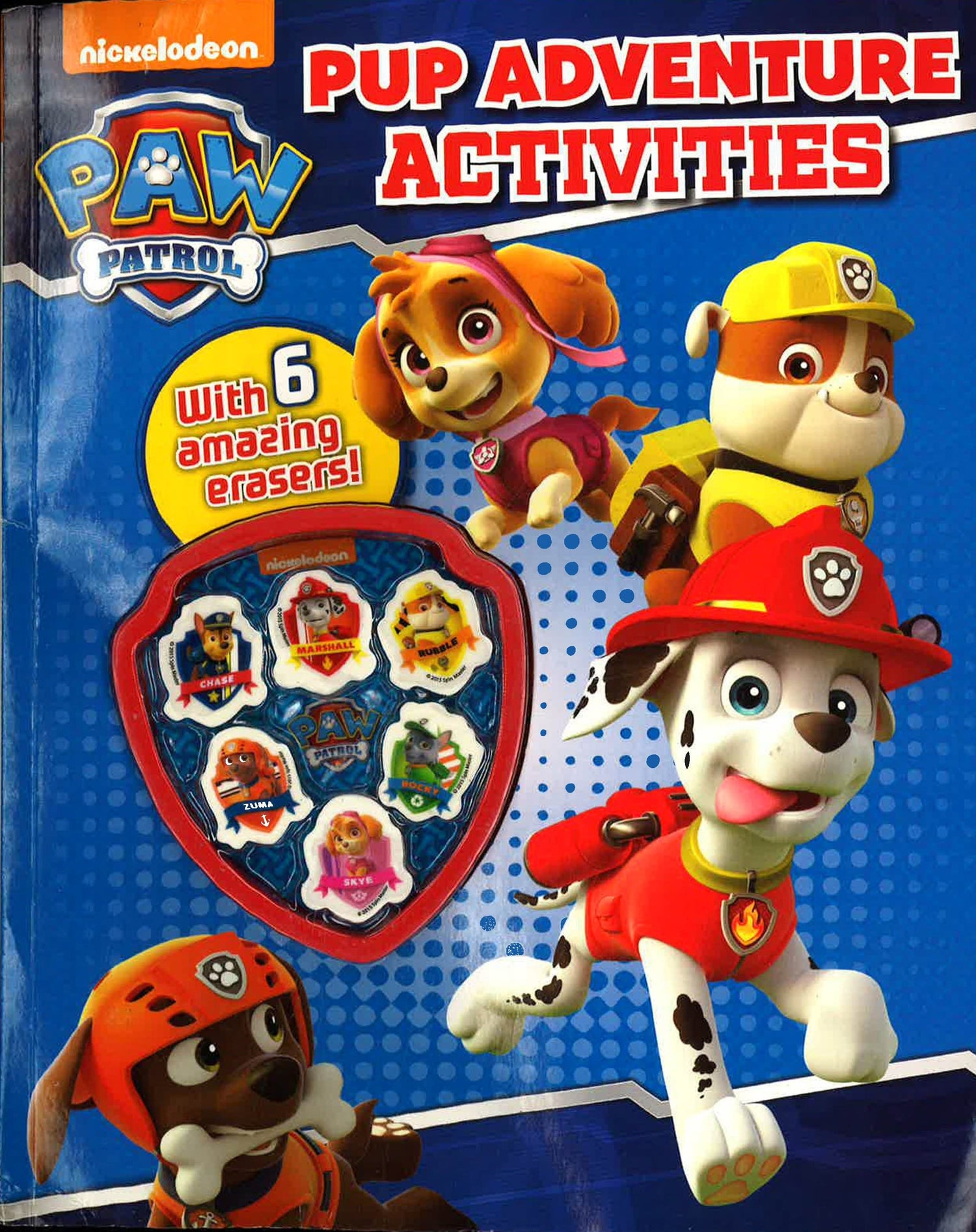 Nickelodeon PAW Patrol Pup Adventure Activities: With 6 amazing erasers!