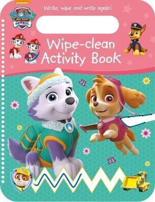 Nickelodeon PAW Patrol Wipe-Clean Activity Book: Write, Wipe and Write again!