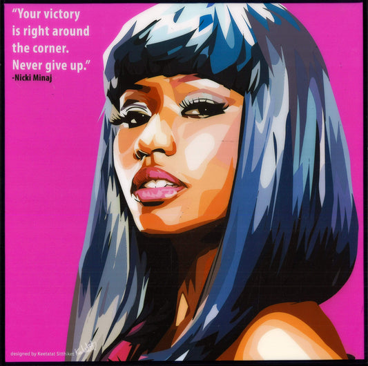 NICKI MINAJ POP ART (10'X10')