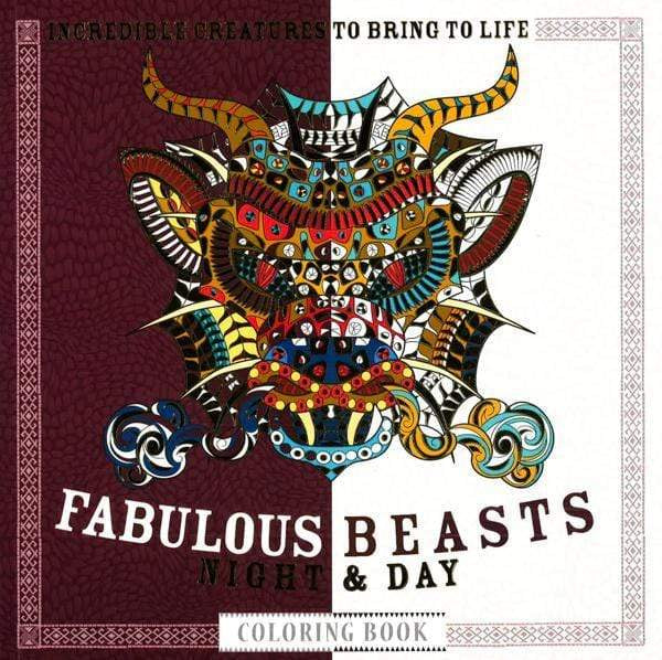 NIGHT & DAY COLORING: FABULOUS BEASTS NIGHT & DAY
