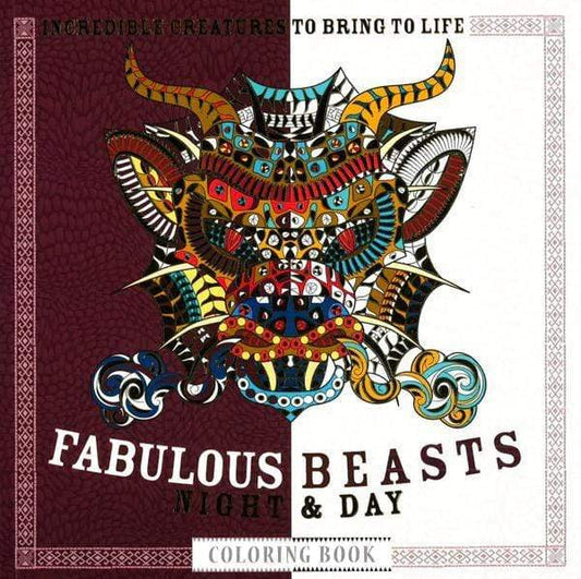 NIGHT & DAY COLORING: FABULOUS BEASTS NIGHT & DAY
