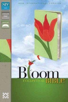 NIV Bloom Collection Bible (Red Tulip)