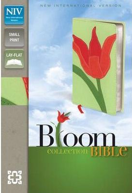 NIV Bloom Collection Bible (Red Tulip)