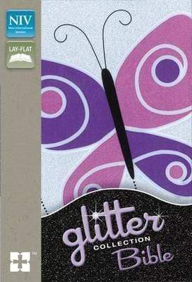 NIV Glitter Bible Collection (Purple Butterfly)