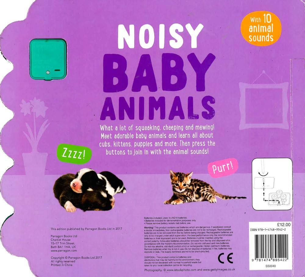 Noisy Baby Animals: With 10 Animal Sounds