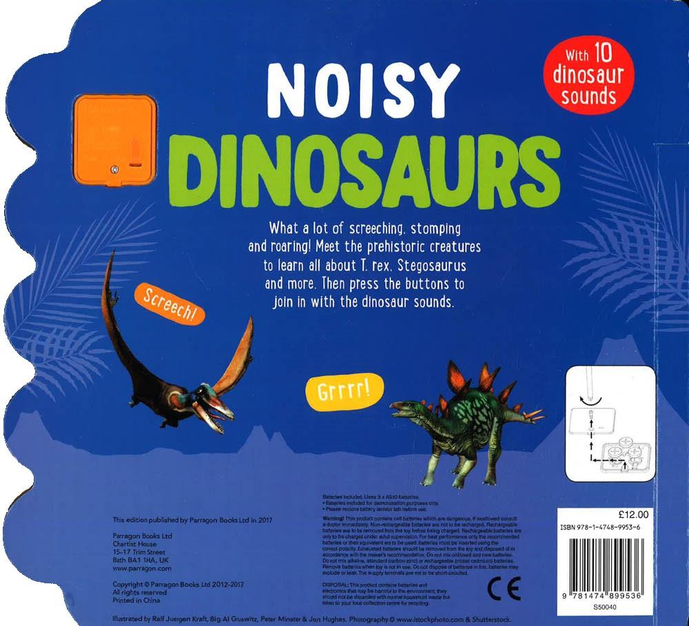 Noisy Dinosaurs: With 10 Dinosaur Sounds