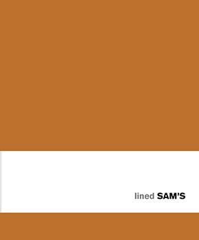 Notebook: Lined Sam's (Orange)