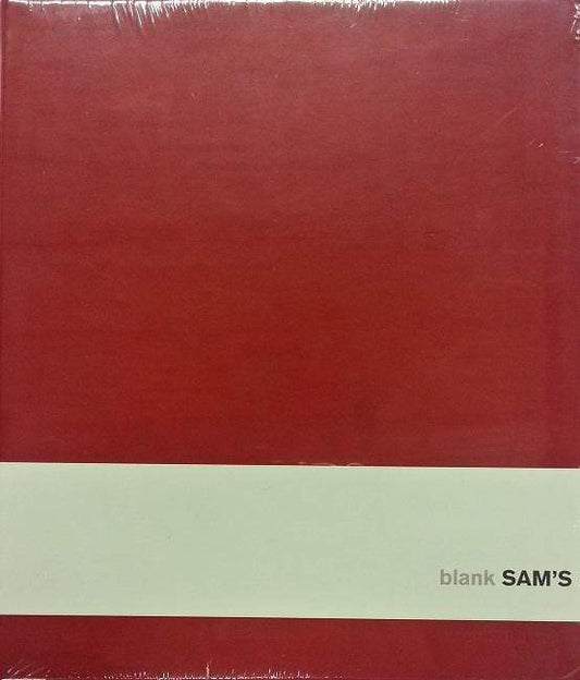 Notebook: Sam's Blank Red