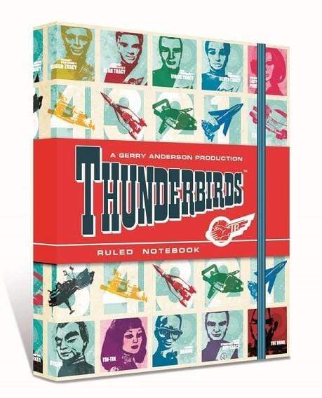 Notebook: Thunderbirds Faces Notebook (HB)