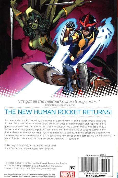 Nova Volume 1: Origin (Marvel Now)