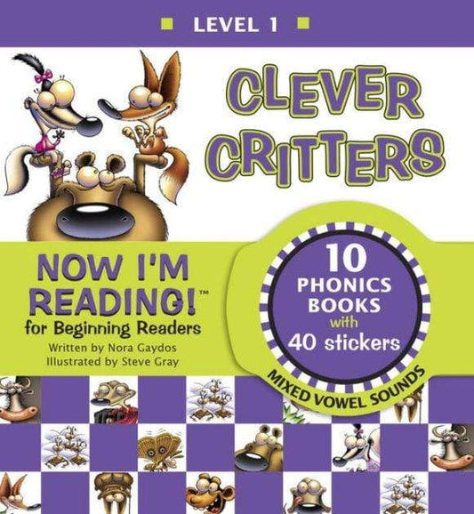 Now I'm Reading for Beginning Readers: Clever Critters - Level 1