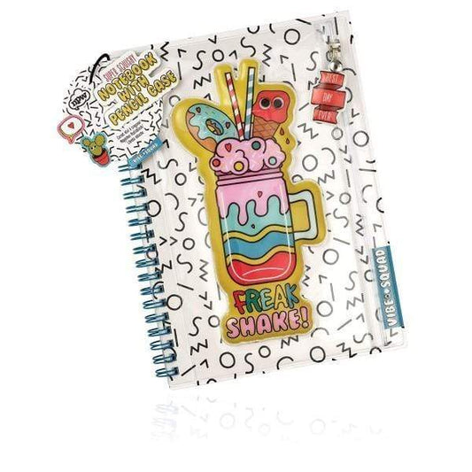 Npw Vibe Squad Pencil Case Notebook