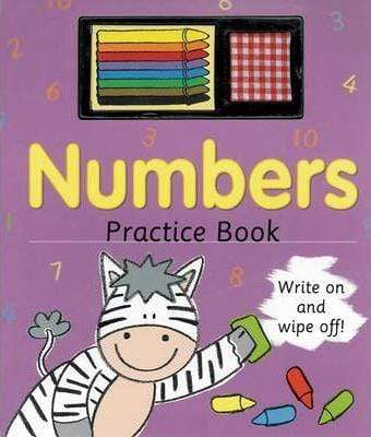 Numbers Practice Book - Write on and Wipe Off
