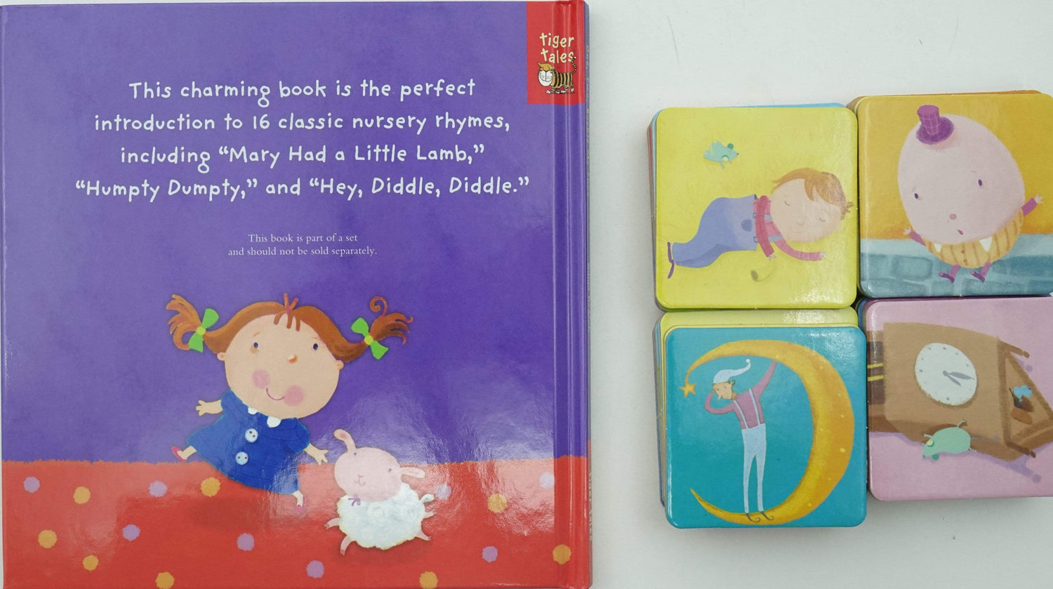 Nursery Rhymes Matching Pairs: Storybook & Memory Game Set