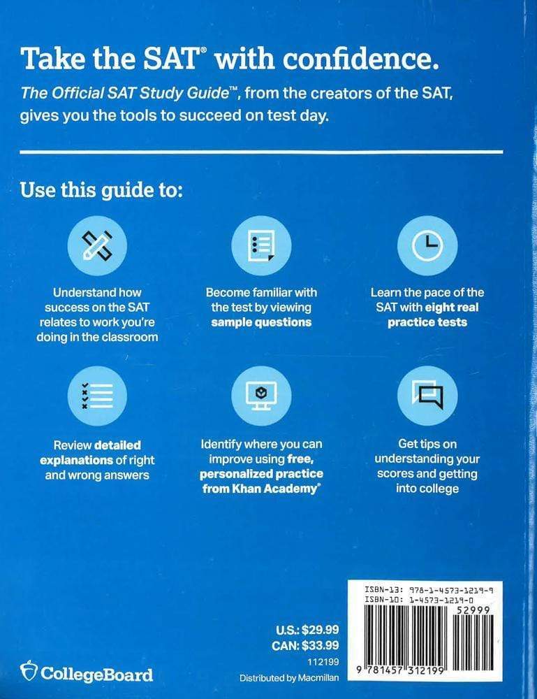 Official Sat Study Guide 2020 Edition