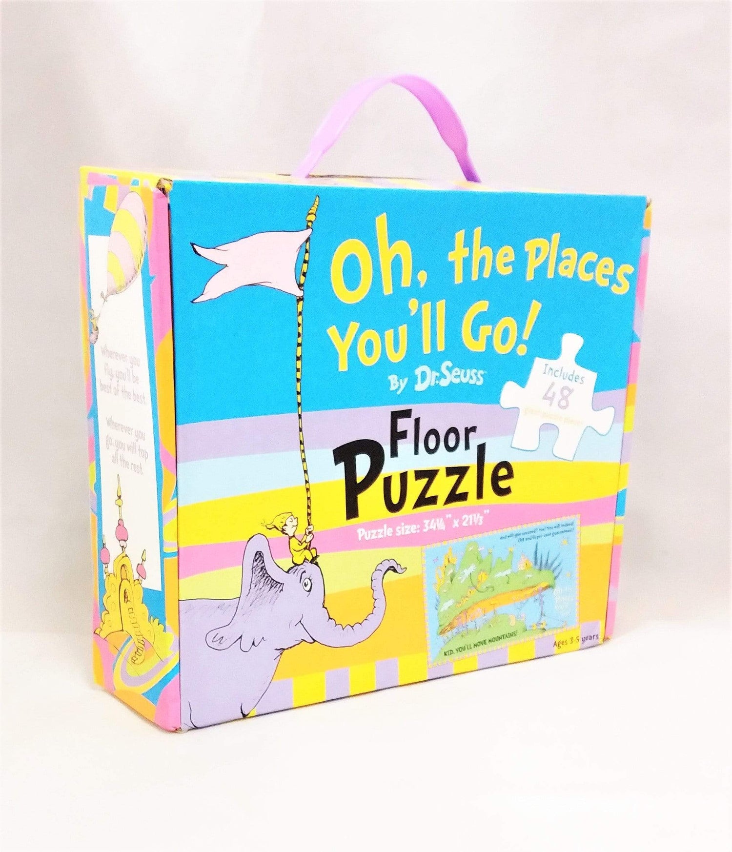 Oh, The Places You'Ll Go! Floor Puzzle