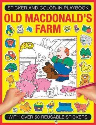 Old Macdonald's Farm - with Over 50 Reusable Stickers
