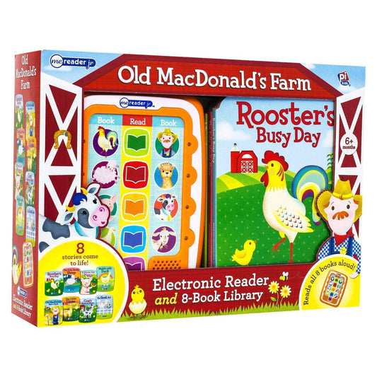 Old MacDonald's Farms: Electronic Reader and 8 Book Library