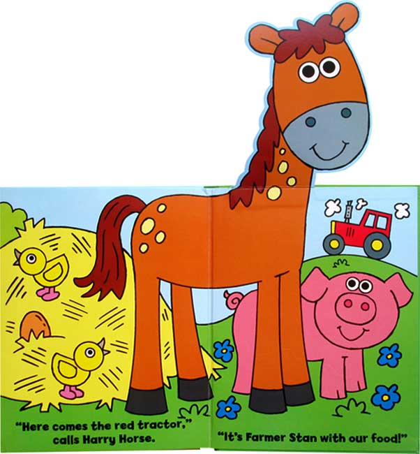 On the Farm Animal Lift-the-Flap Book