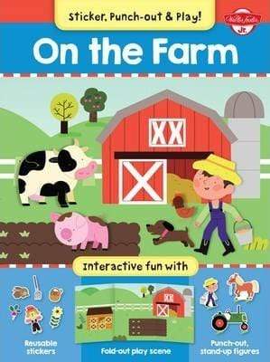 On The Farm - Sticker, Punch-out and Play!