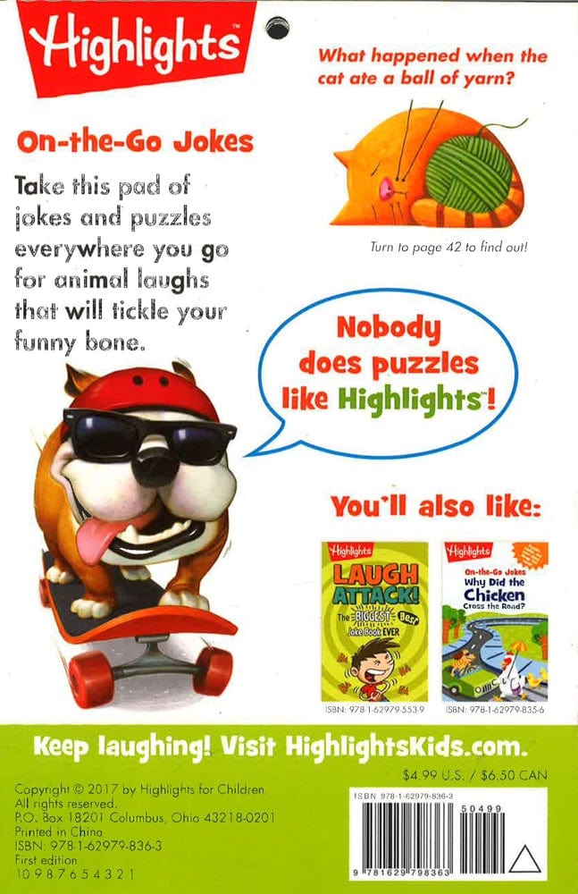 On-The-Go Jokes: Funnier Than A Barrel Of Monkeys