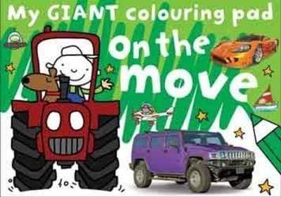On The Move My Giant Colouring Pad