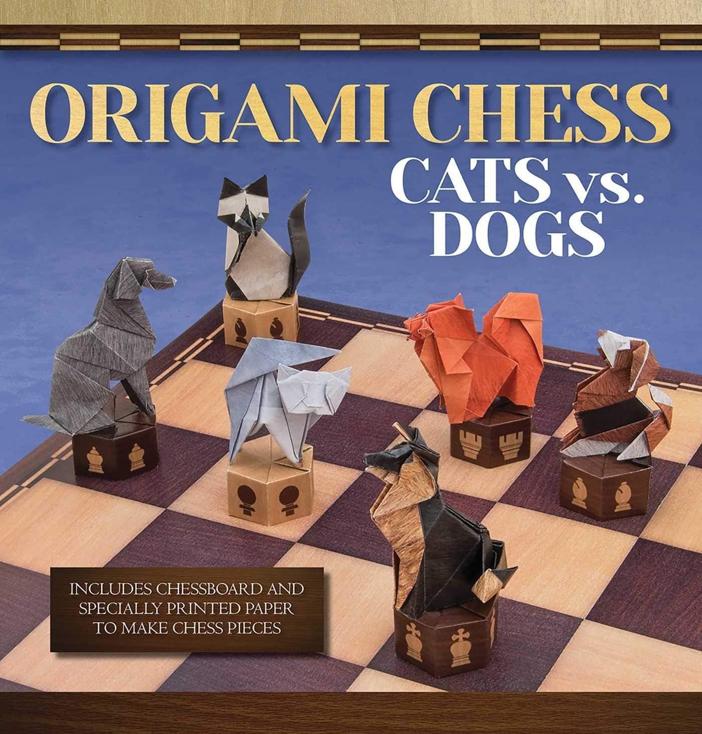 Origami Chess: Cats vs. Dogs