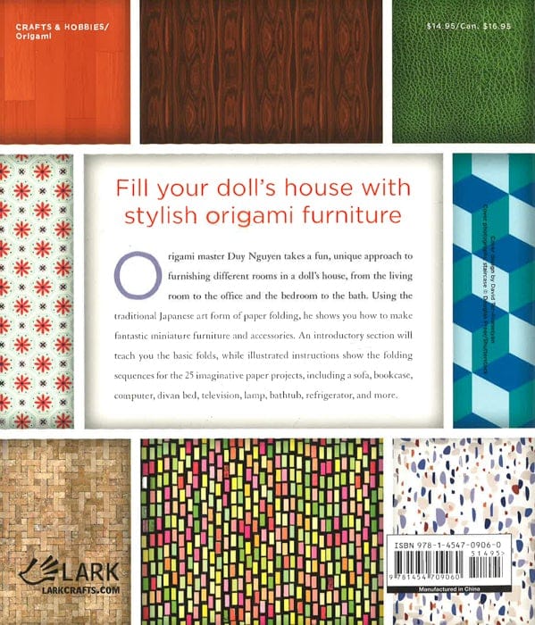 Origami Furniture: Decorate The Perfect Doll's House With 25 Stylish Projects