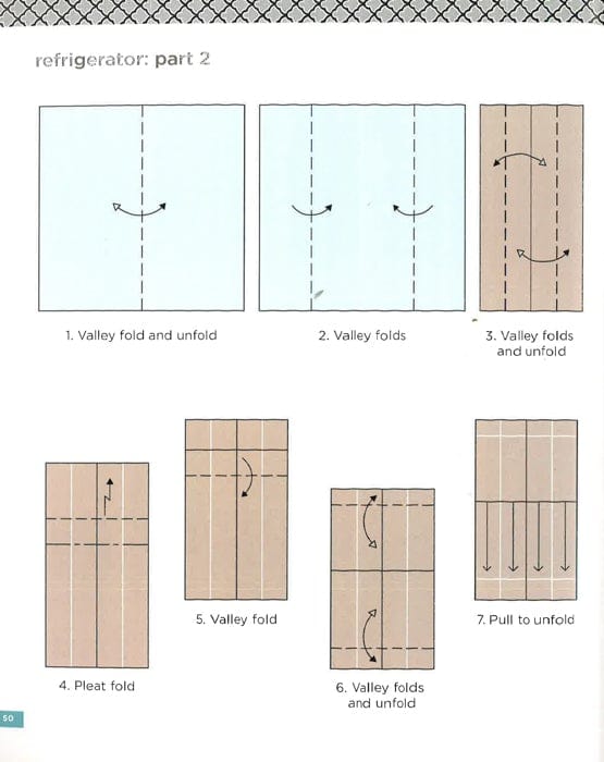 Origami Furniture: Decorate The Perfect Doll's House With 25 Stylish Projects