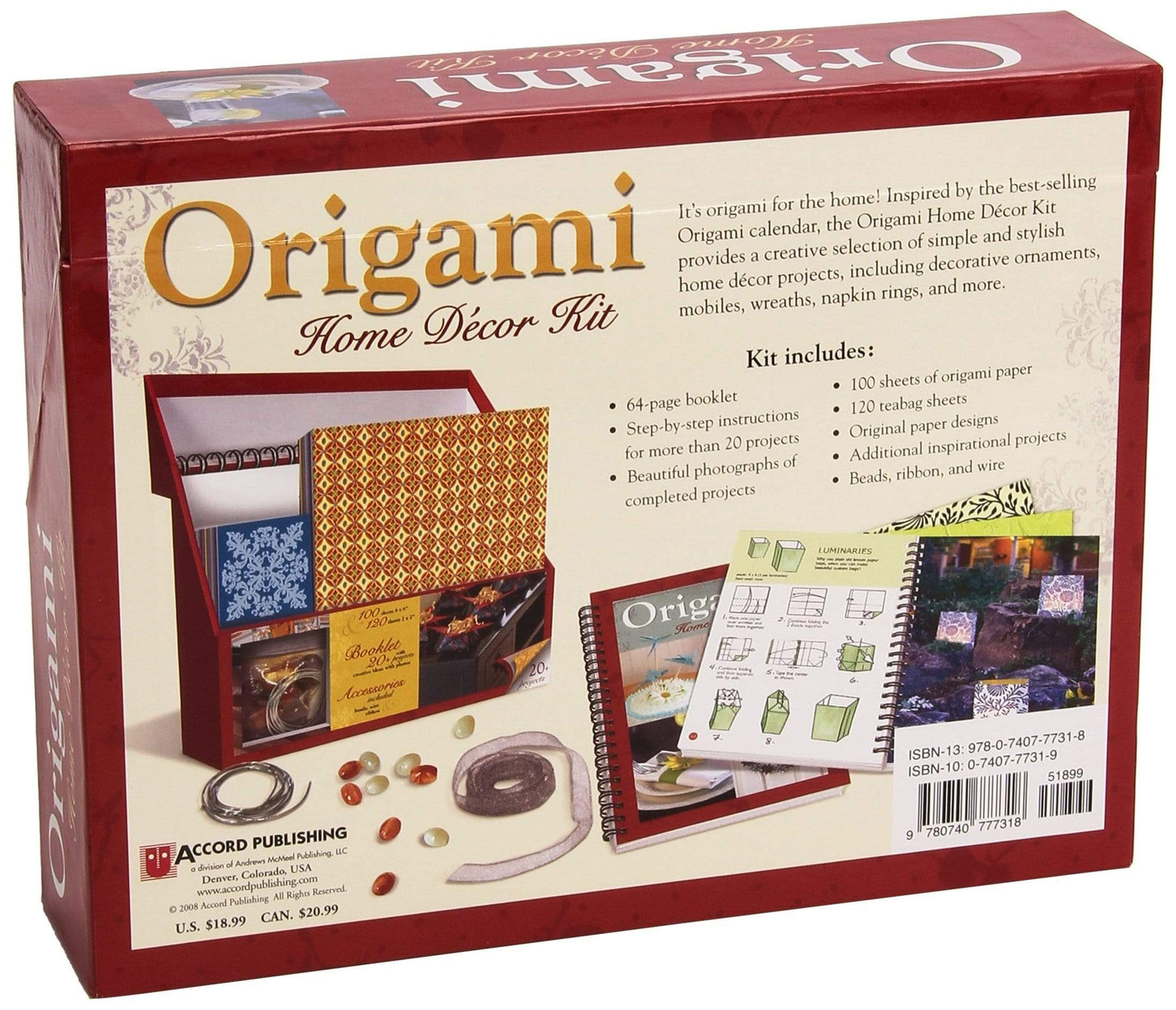 Origami Home Decor Kit