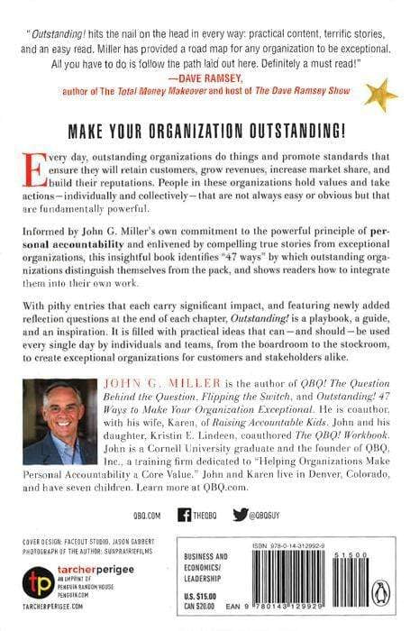 Outstanding!: 47 Ways To Make Your Organization Exceptional