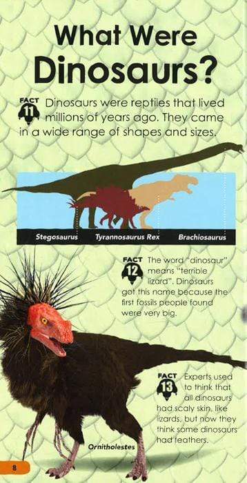 Over 100 Facts For Kids: Dinosaurs