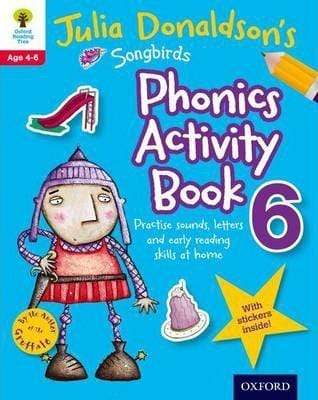 Oxford Reading Tree: Songbirds Phonics Activity Book 6 (Age 4-6)