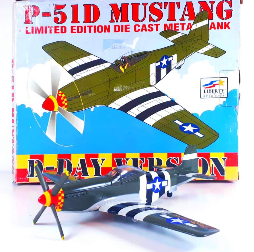 P-51D Mustang Limited Edition Diecast Metal Bank